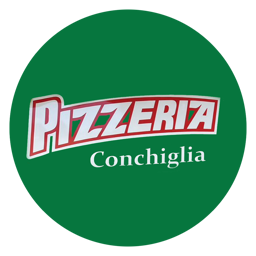 Pizzeria Conchiglia logo.